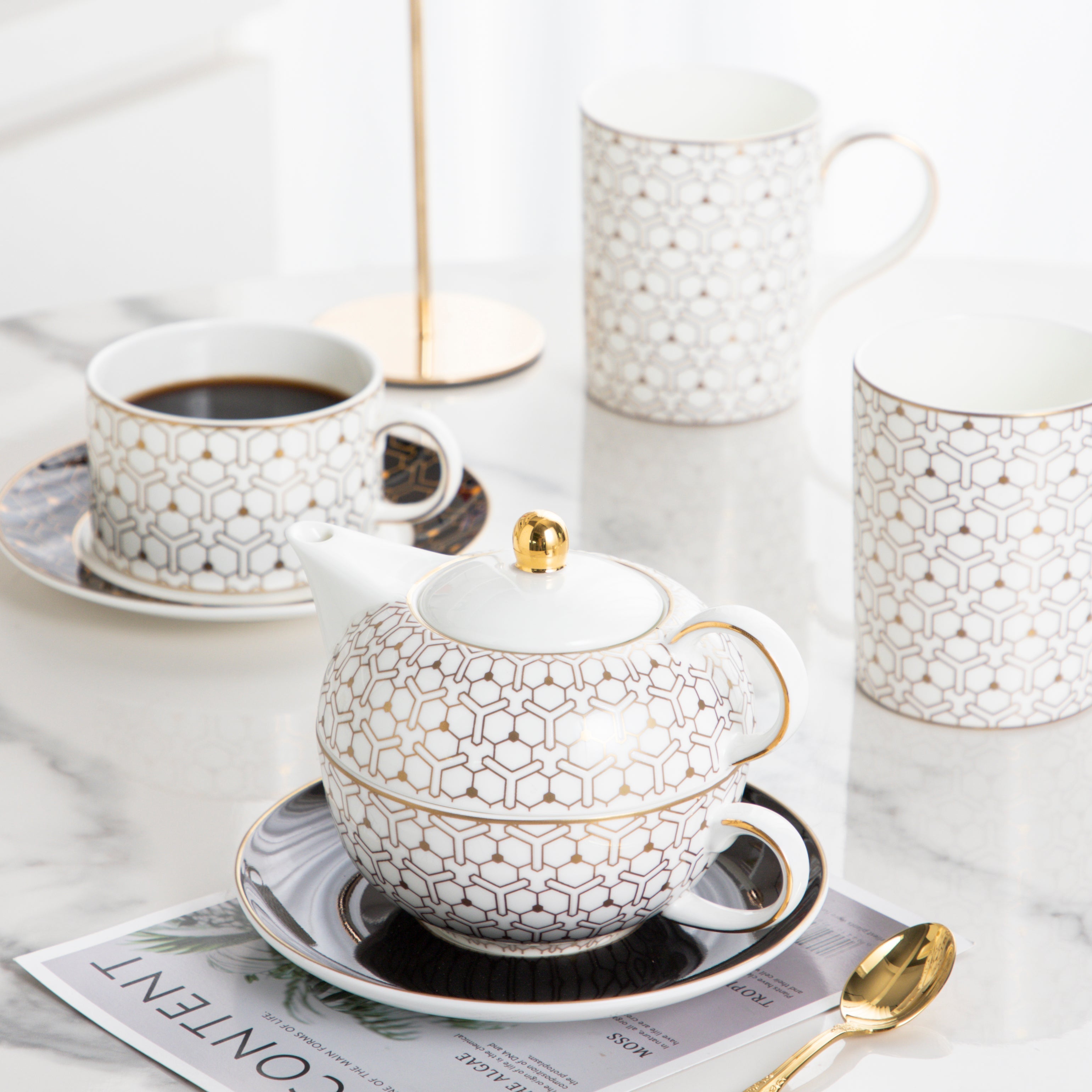 The Whispers of Elegance Tea Service Collection