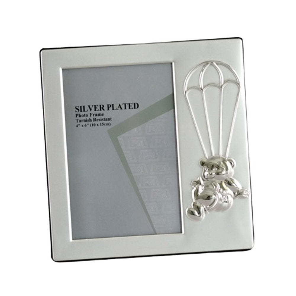 Bear Parachute Silver Photo Frame 4x6''