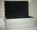 Mirrored jewelry organizer 3 compartments