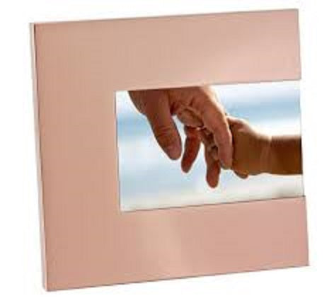 3 Sided Frame 6x4 Shiny Copper Finish, Alum