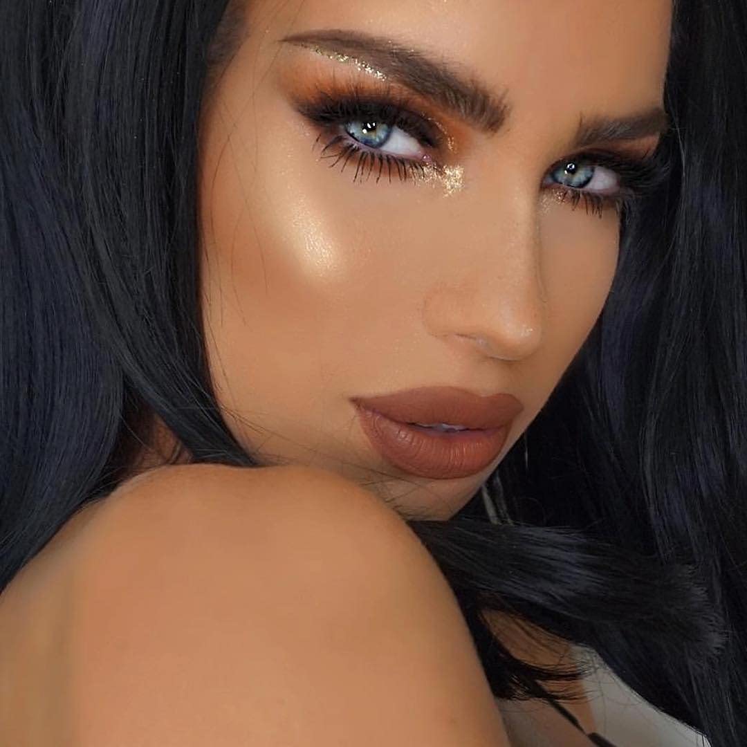 LA Splash Cosmetics Crystallized Glitter and Primer Set--4 Piece Set