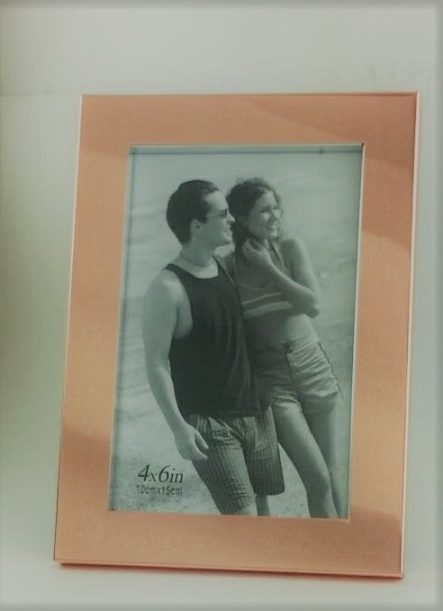 Copper tone frame 4 x 6"
