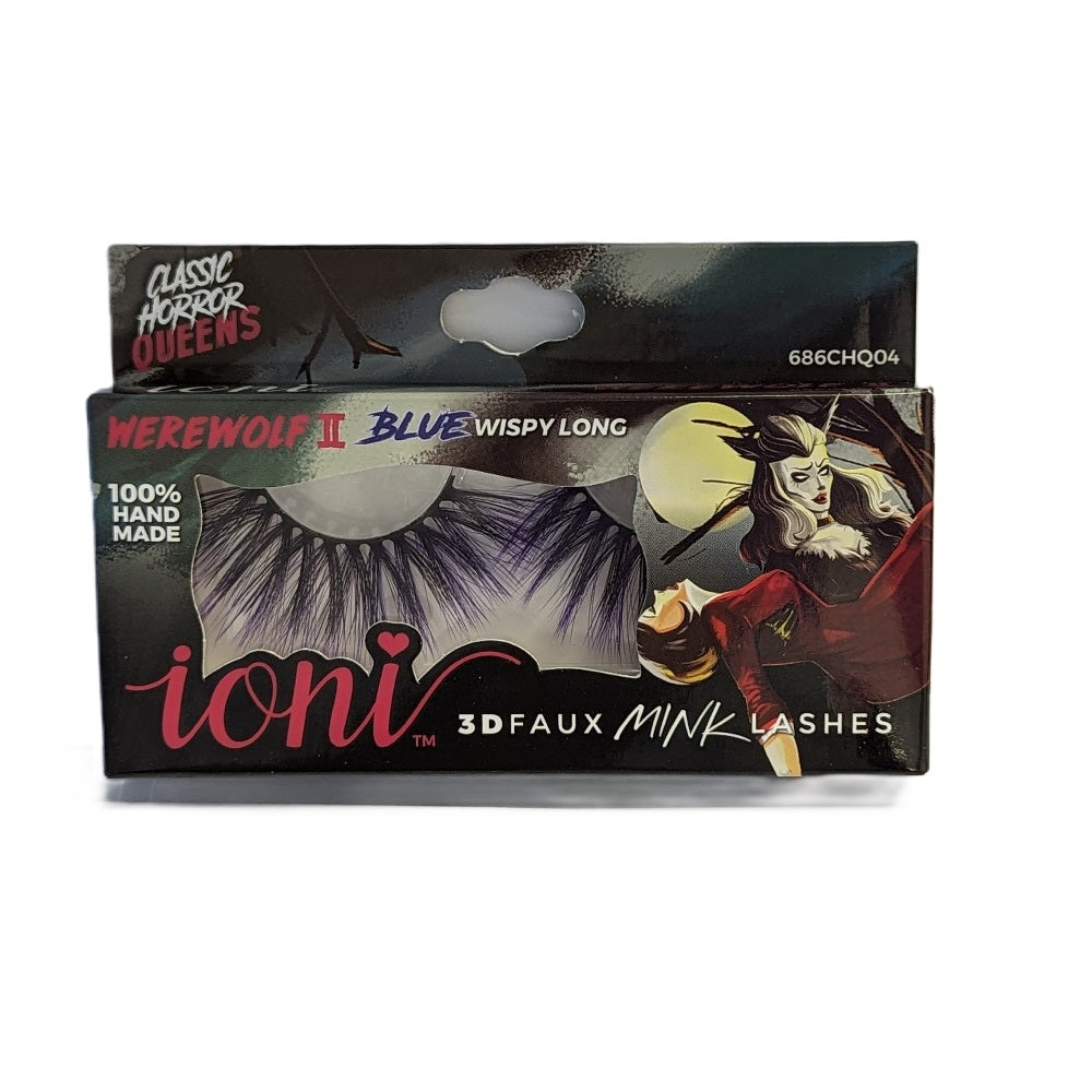 IONI Colored WEREWOLF II Blue Wispy Long