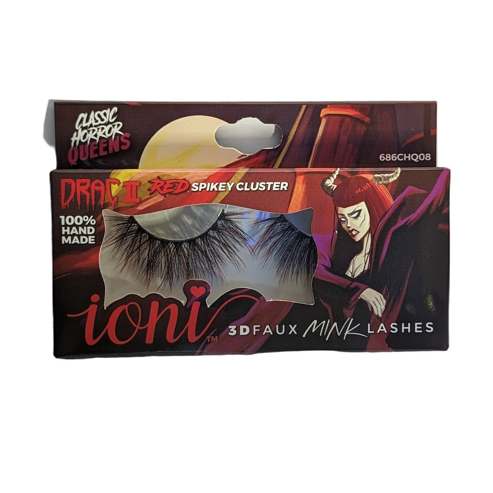 IONI Colored DRAC II RED Spikey Cluster