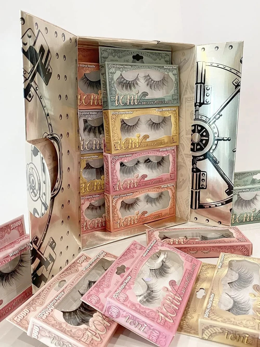 IONI Collector's Premium Edition 3D Faux Mink Lash Vault Loot (16 Pack)