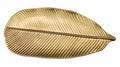 Botanic Collection Titanium Porcelain   Leaf plate 16.25"