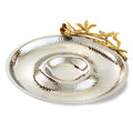 Gold Butterfly chip and dip