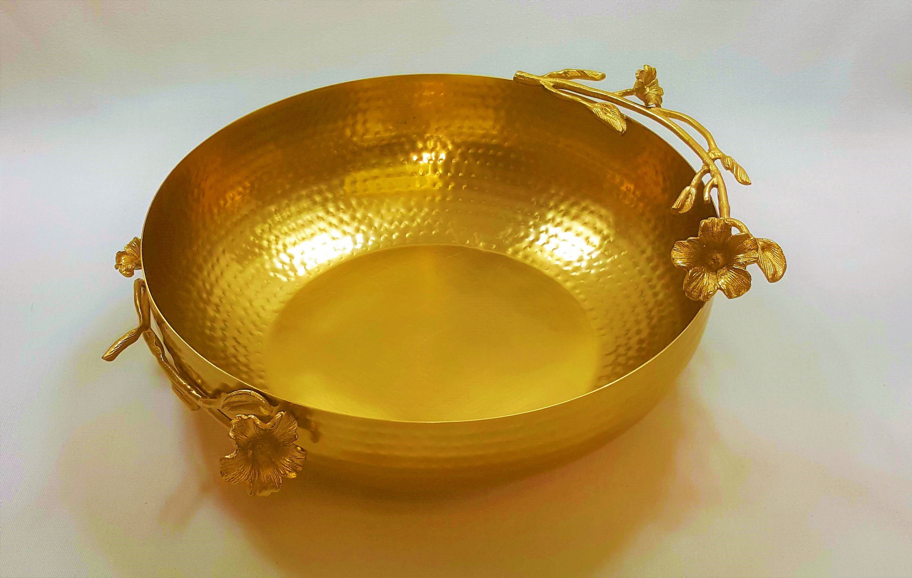 Eldora salad bowl - Satin Gold