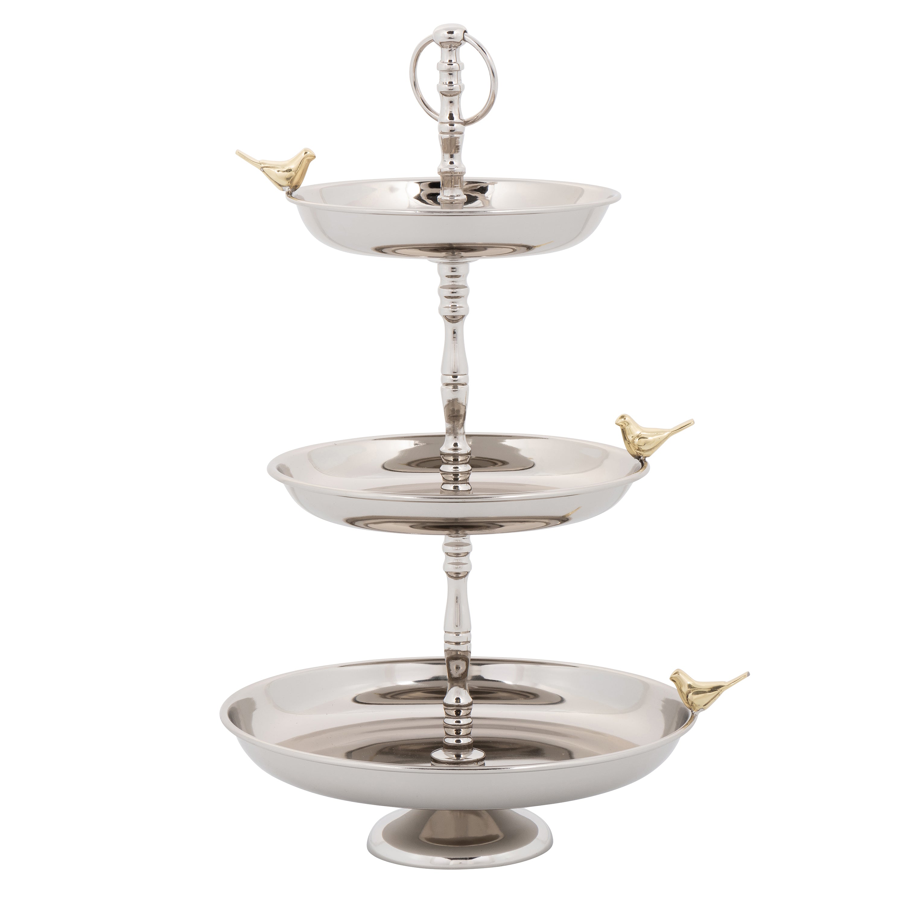Love Birds 3-tier tray
