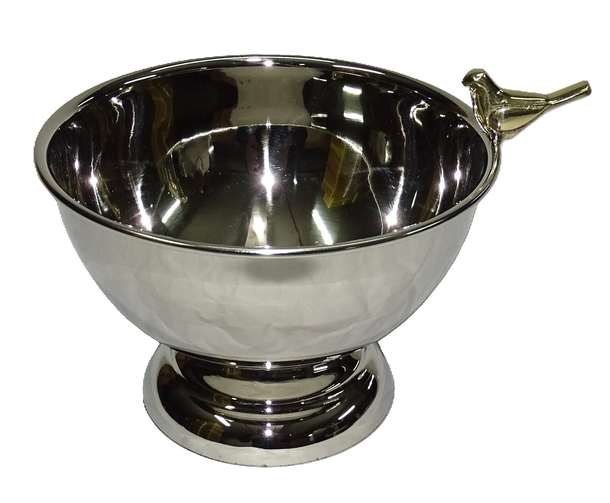 Bowl on base with Bird