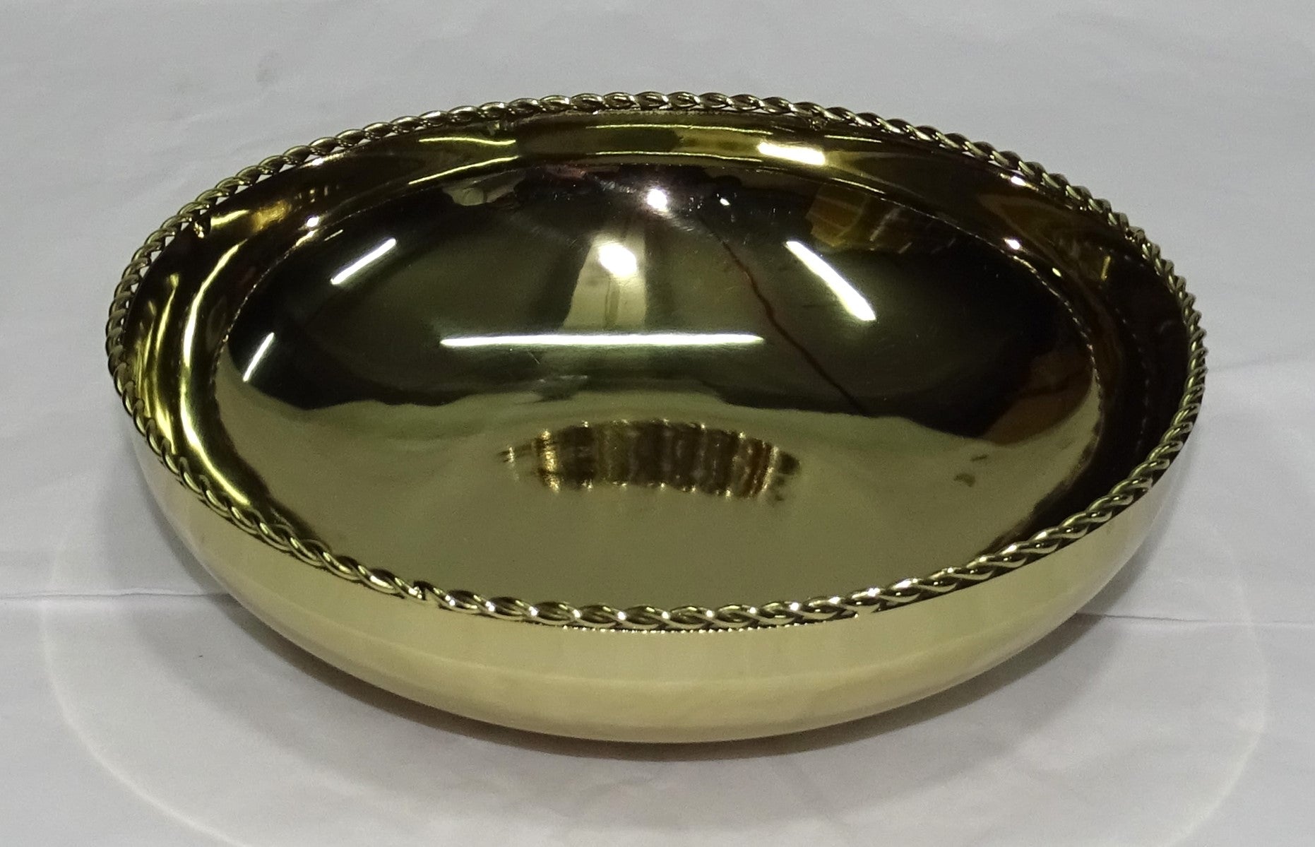 Large Bowl with Rope Rim