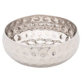 12" Bolt Hammered Stainless Steel Salad Bowl