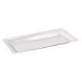 Large Rectangular tray hammered