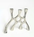 Reversible candle holders  7.5" tall