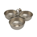 Swan triple bowl - 8 1/2 X 8 X 4 1/2"