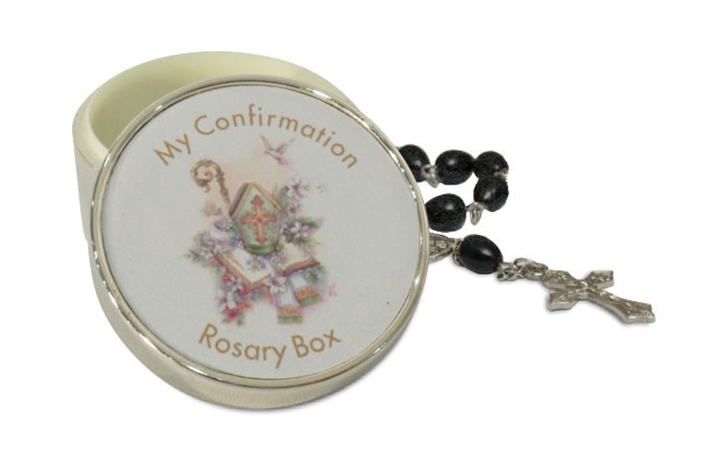 Confirmation Rosary Box with Rosary