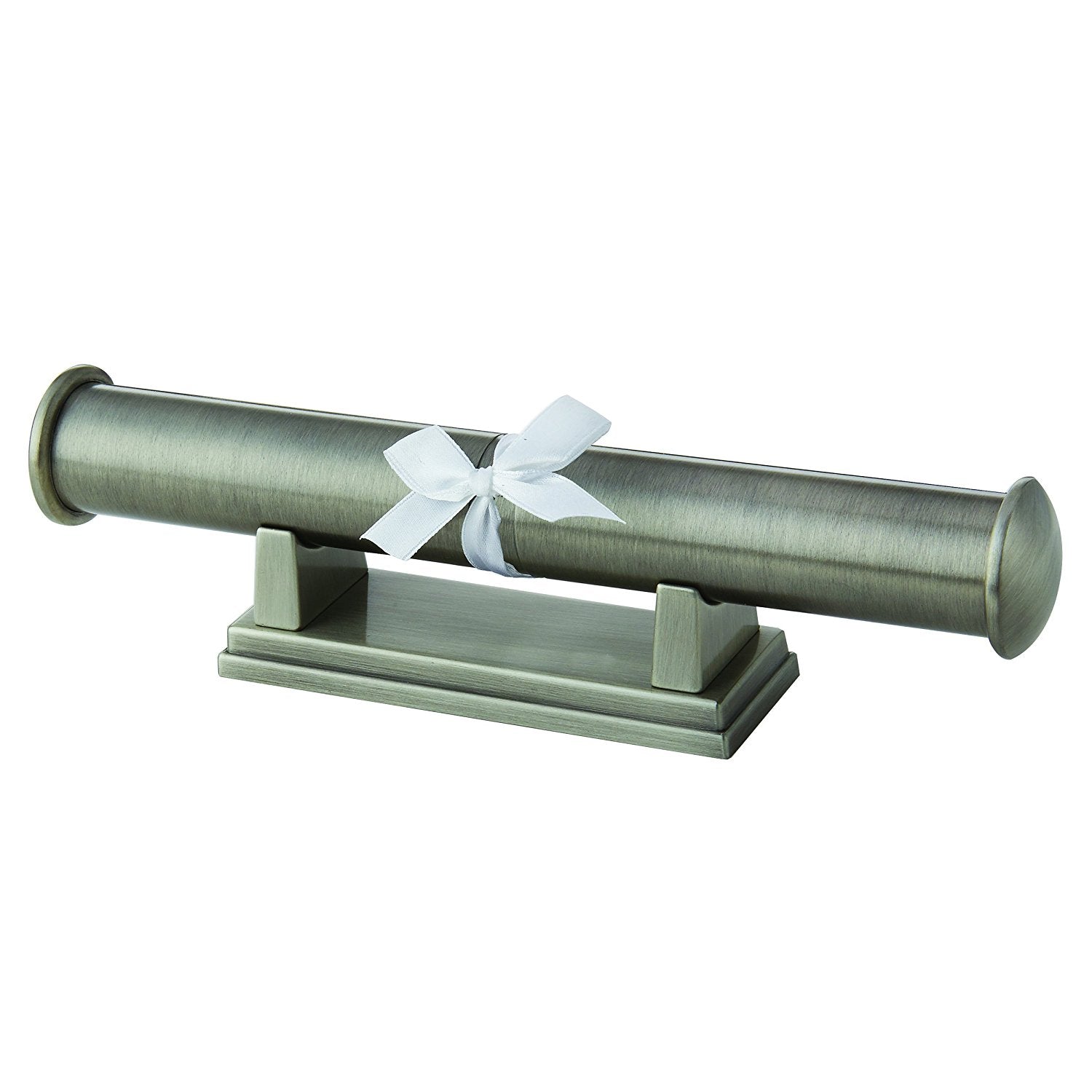 Plain Certificate Holder with Stand - Pewter Finish