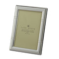 Stainless Steel 4x6" Frame,Reed Border Lacquer