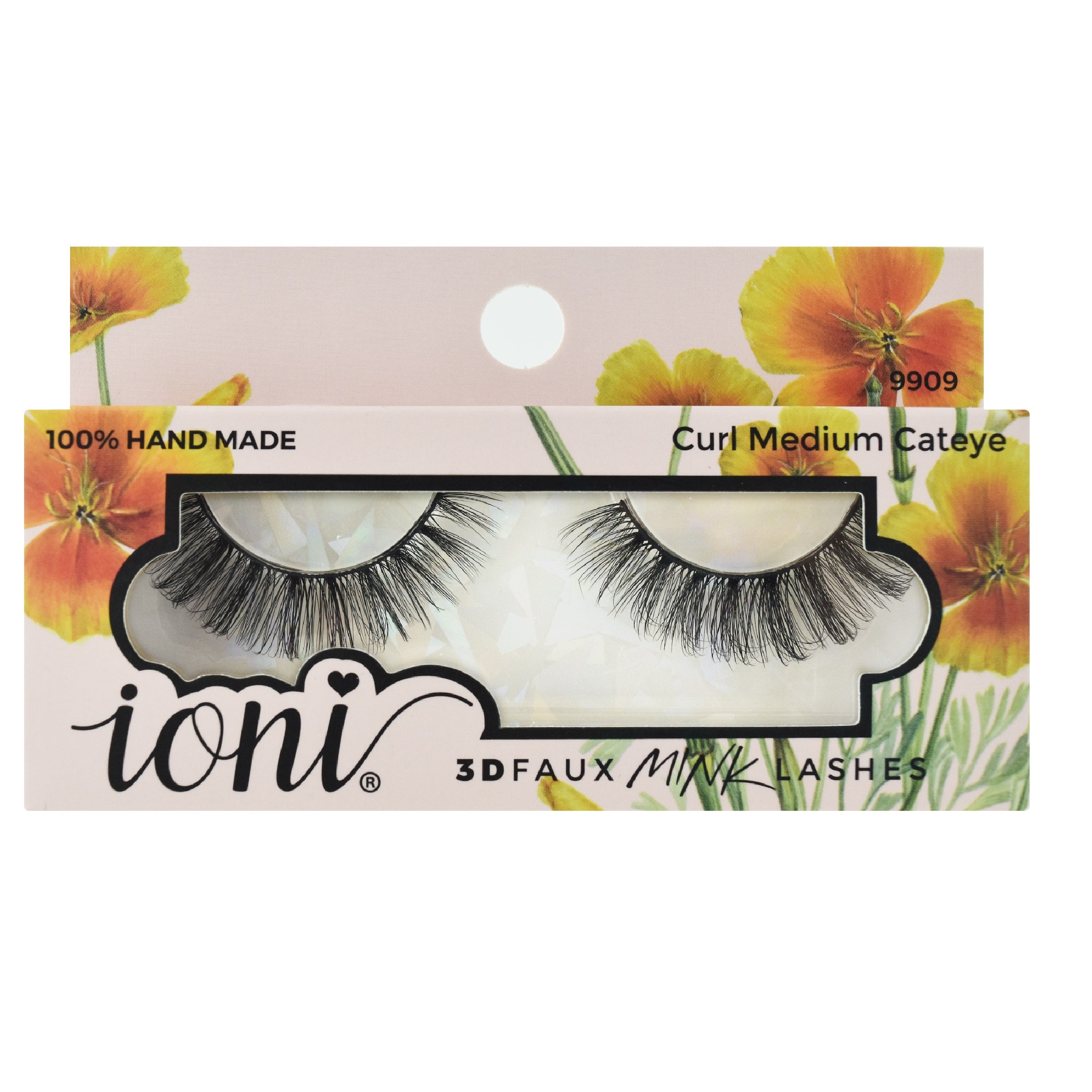 IONI Collector's Premium Edition 3D Faux Mink Lash Curl Medium Cateye (Pack of 12)
