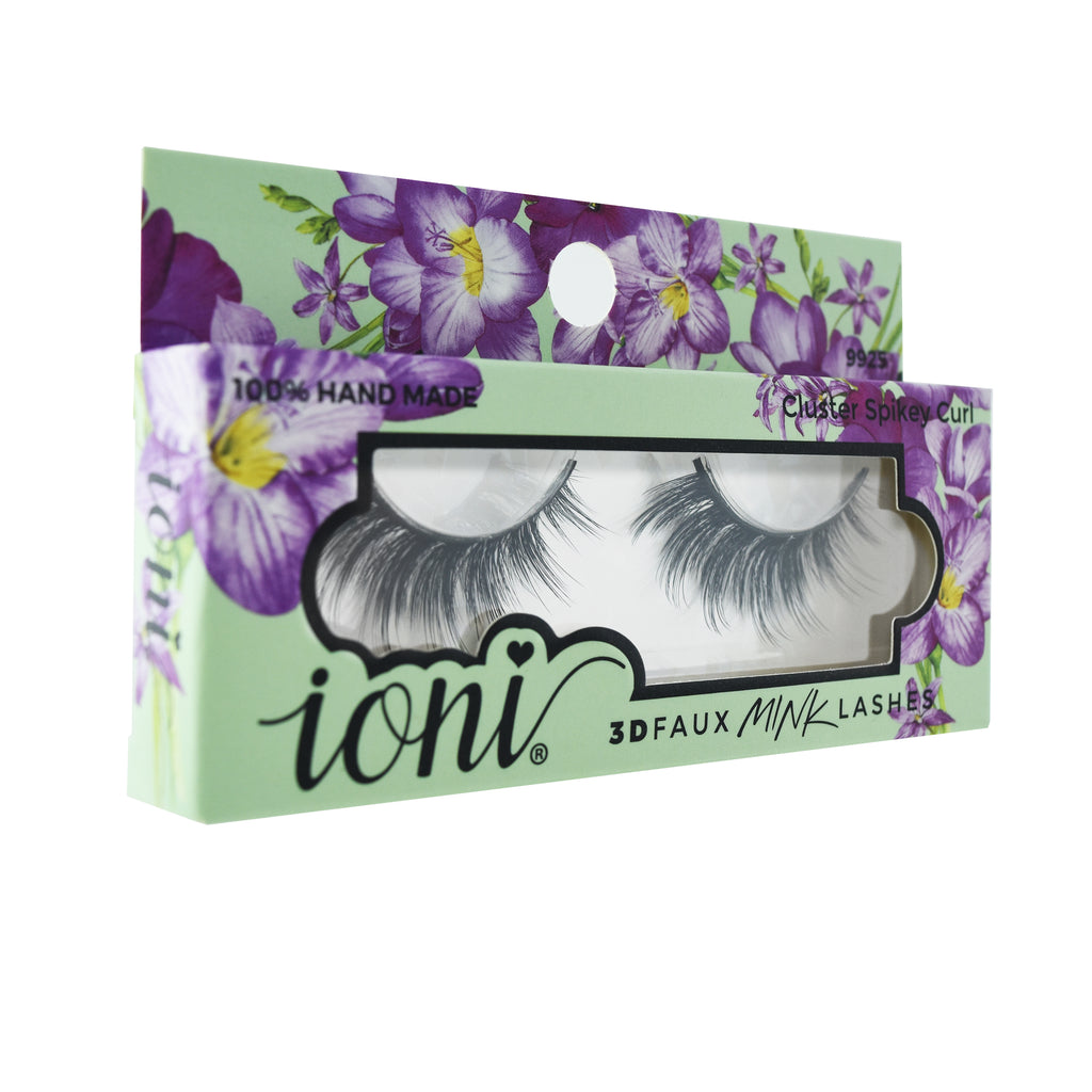 IONI Collector's Premium Edition 3D Faux Mink Lash Cluster Spikey Curl (Pack of 12)