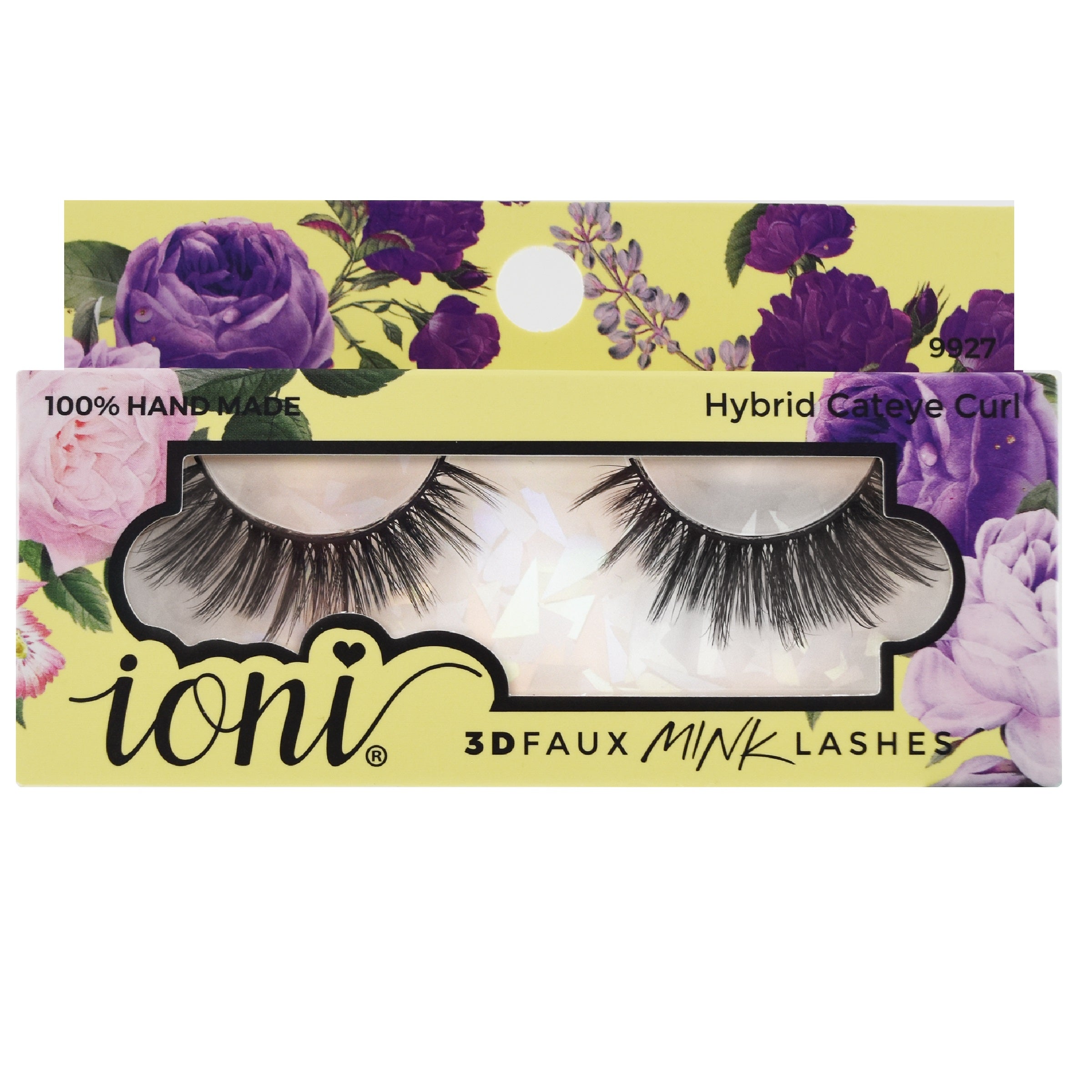 IONI Collector's Premium Edition 3D Faux Mink Lash Hybrid Cateye Curl (Pack of 6)