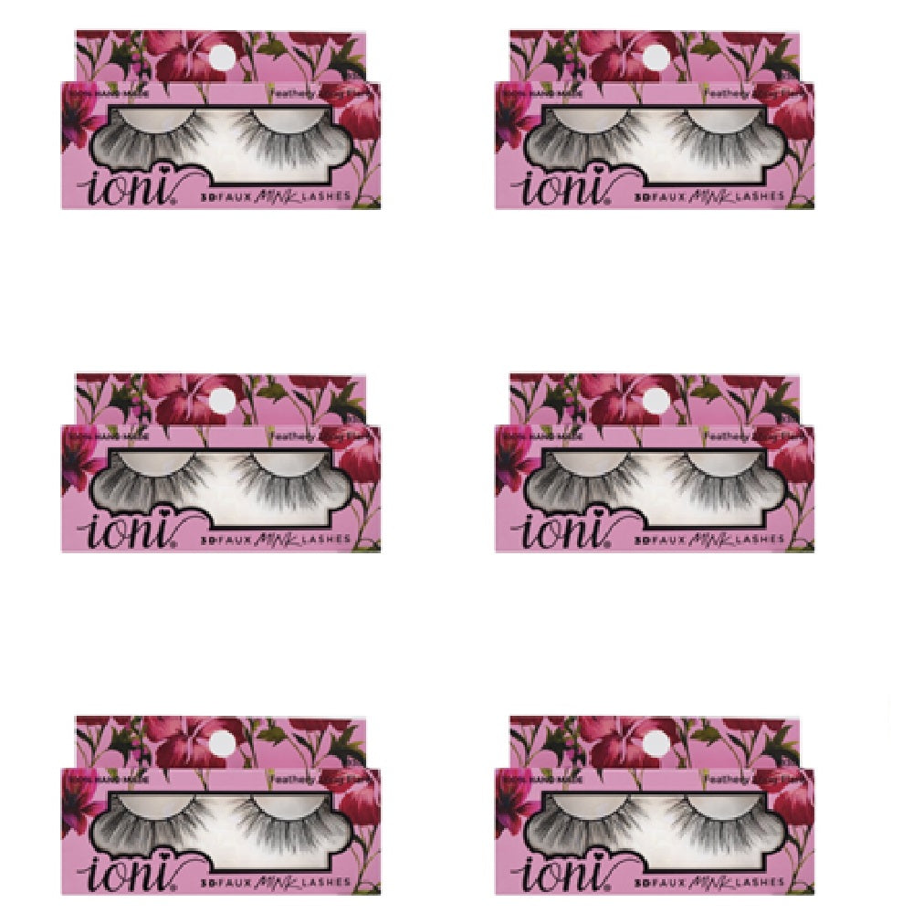 IONI Collector's Premium Edition 3D Faux Mink Lash Feathery Long Flare (Pack of 12)