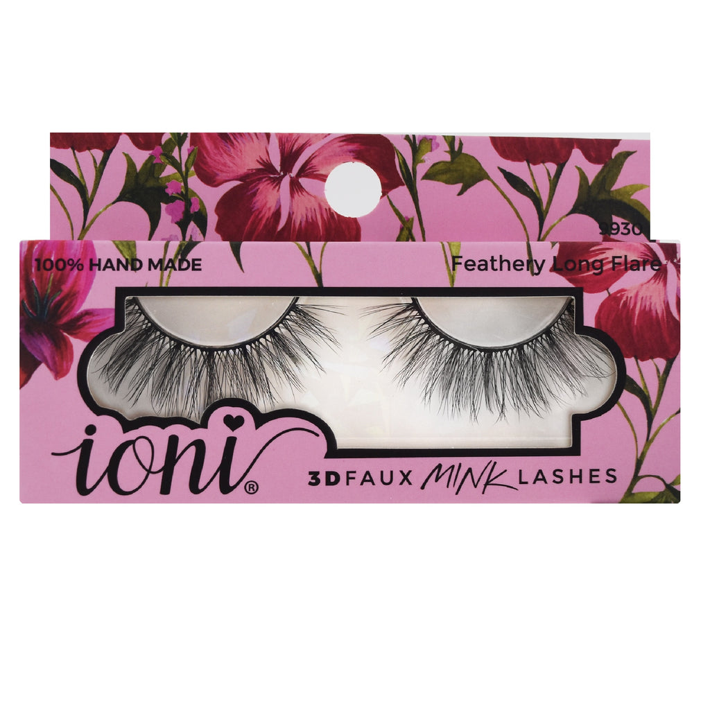 IONI Collector's Premium Edition 3D Faux Mink Lash Feathery Long Flare (Pack of 6)