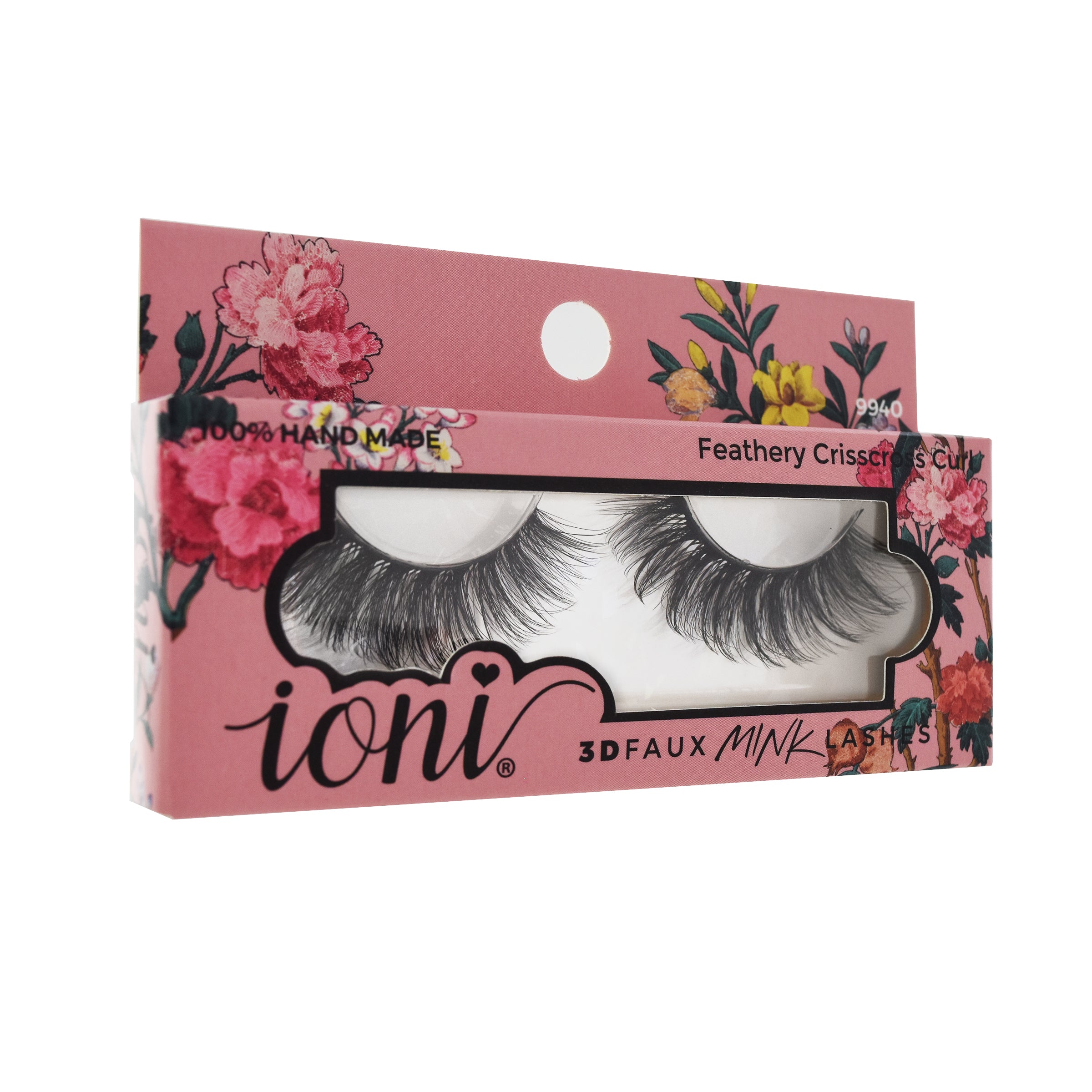 IONI Collector's Premium Edition 3D Faux Mink Lash Feathery Crisscross Curl (Pack of 12)