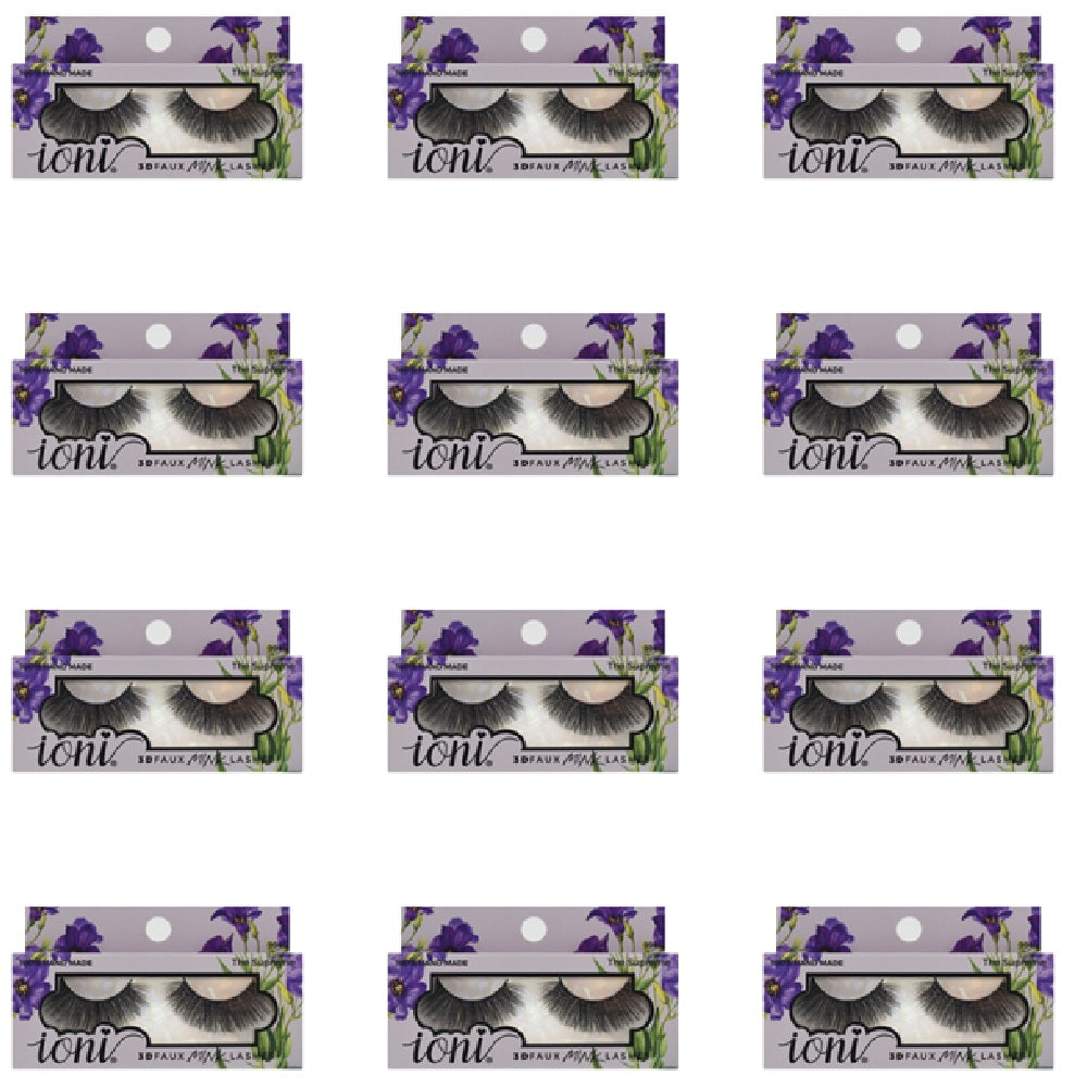 IONI Collector's Premium Edition 3D Faux Mink Lash The Supreme (Pack of 12)