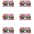 IONI Collector's Premium Edition 3D Faux Mink Lash Criscross full Cluster Doll (Pack of 6)