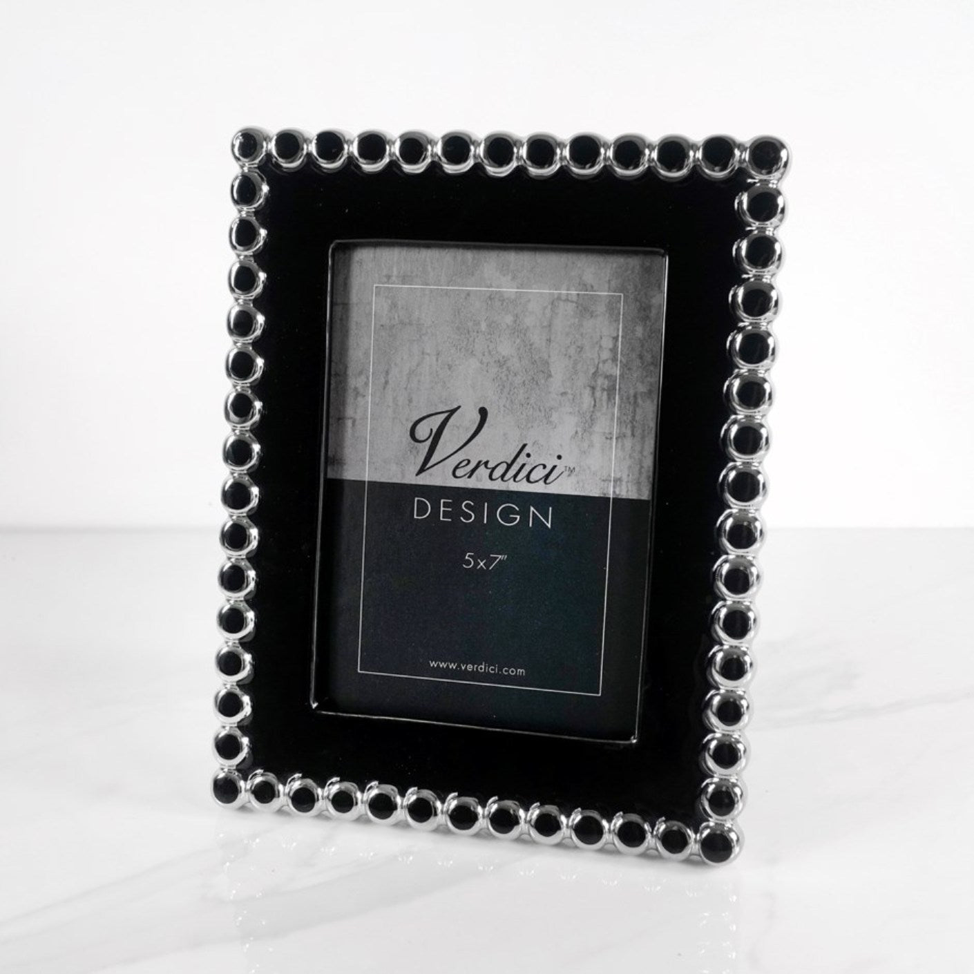 Ceramic Photo Frame Dot 5 x 7"