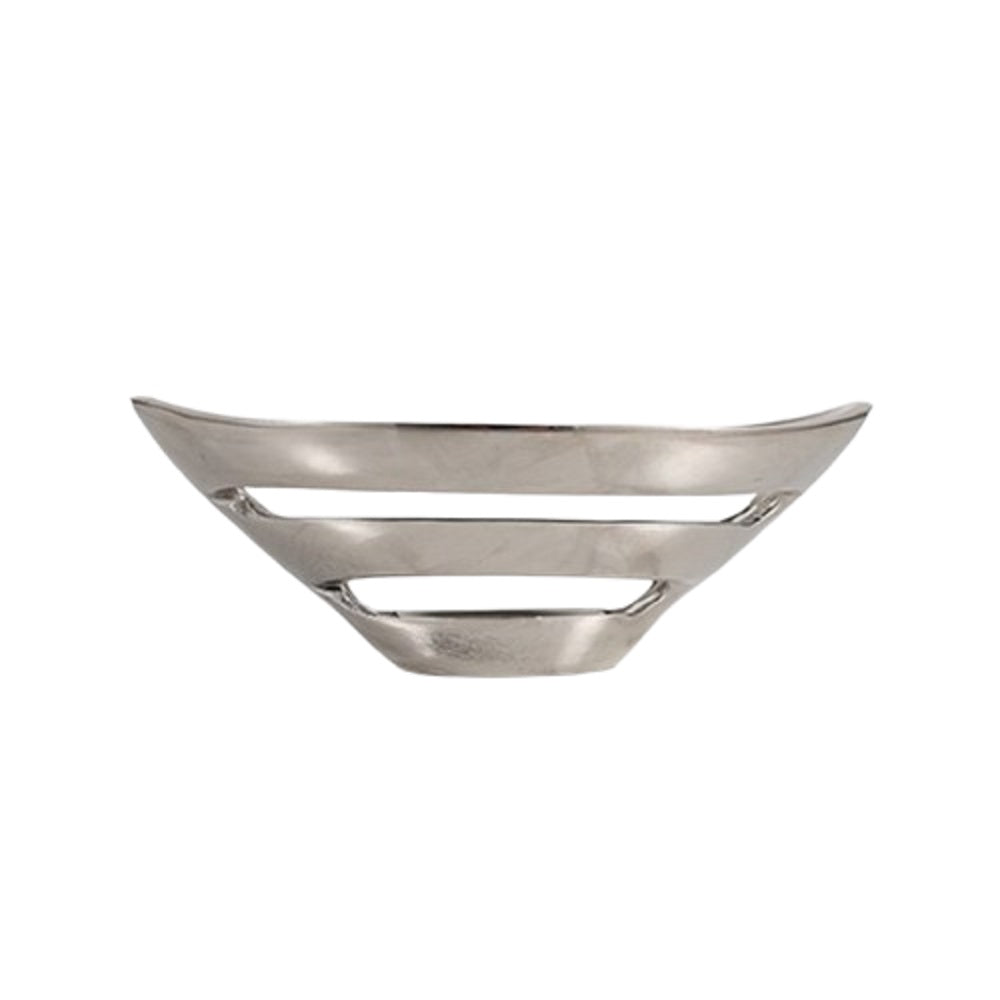 Stainless Steel Decorative Oval Bowl 7x5x3"