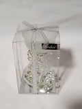 Tea Light Holder with Butterfly Stand 4 x 3"