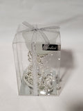 Tea Light Holder with Butterfly Stand 4 x 3"