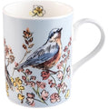 Roy Kirkham Lucy Mugs - Morning Chorus Set of 6, Bone China Ceramic, Made in England