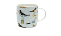 Roy Kirkham Sophie Mugs - Seashore Set of 6, Bone China Ceramic, Made in England