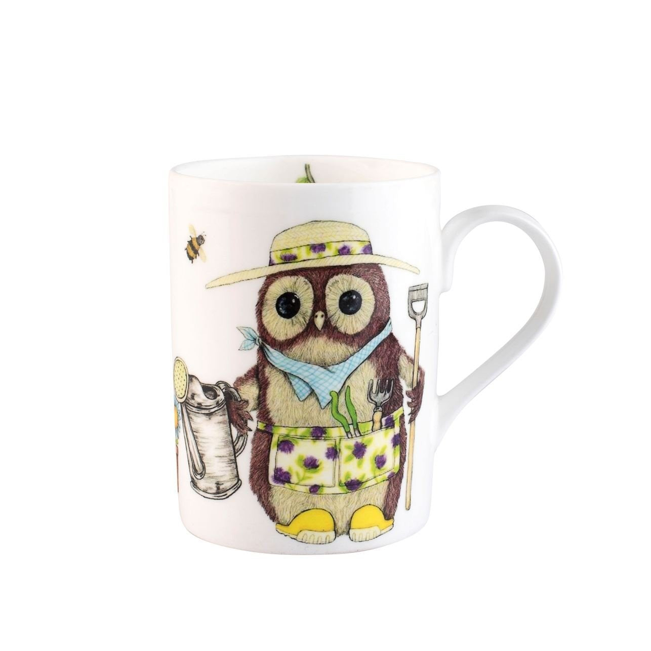 Roy Kirkham Lucy Mugs - Life's A Hoot Set of 2, Design: Hat and Scarf