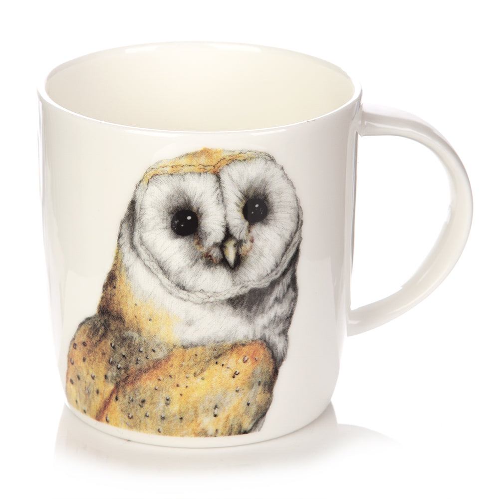 Roy Kirkham SOPHIE MUG - OWLS, Set of 2, Yellow Owl