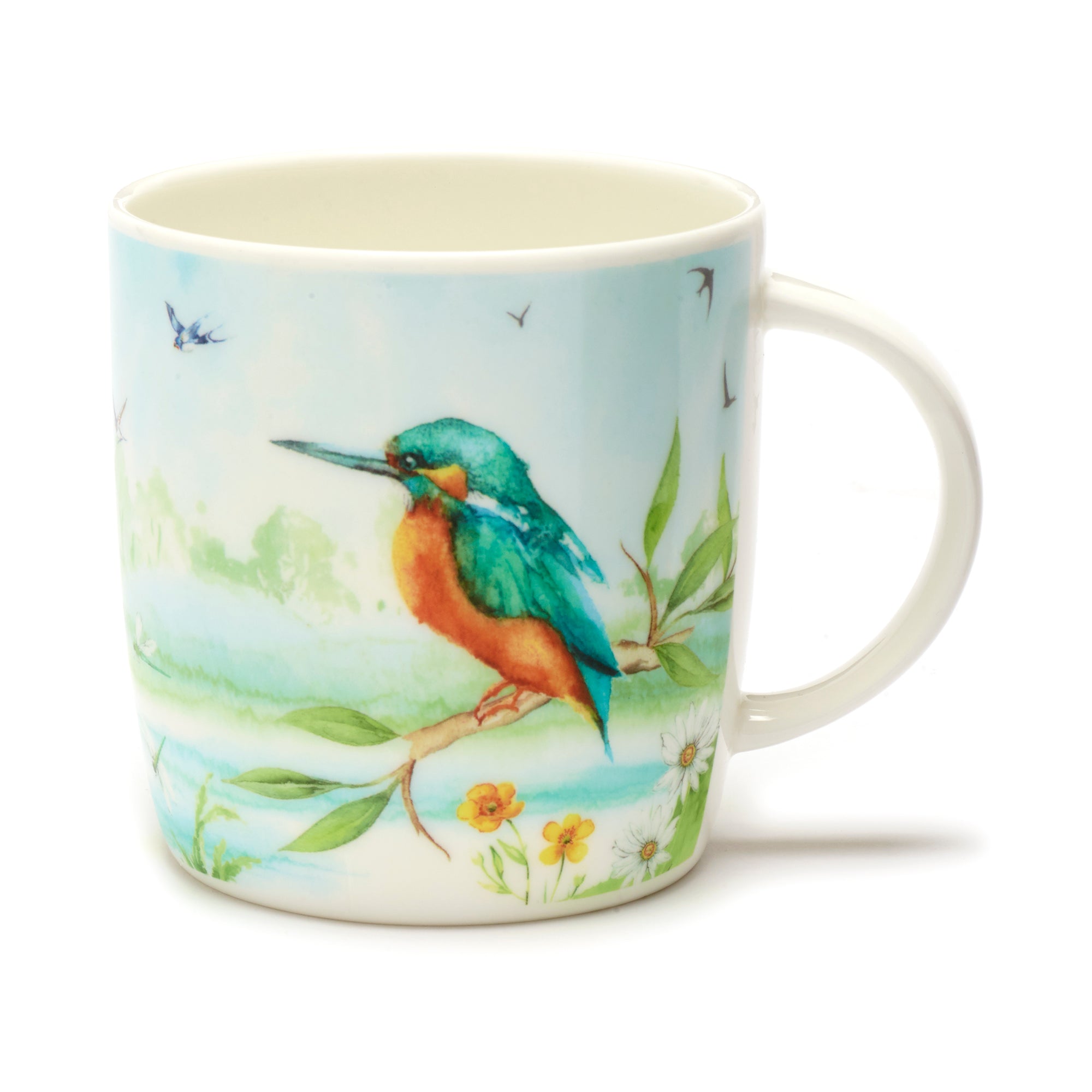Roy Kirkham RSPB Riverbank Set of 6 Sophie Mugs 380 ml