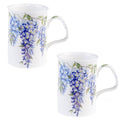 Roy Kirkham Lancaster Mug - Wisteria Set of 2, Dark Purple