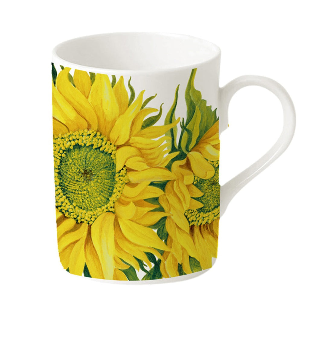 Roy Kirkham Sunflowers Set of 6 Lucy Mugs