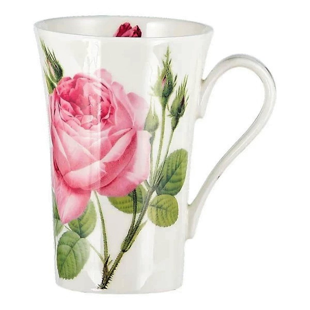 Roy Kirkham Emily Mug - Versailles Set of 2, Light Pink with Side Stem
