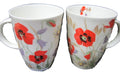 Roy Kirkham Louise Mug - English Meadow Set of 6, Bone China Ceramic Made in England