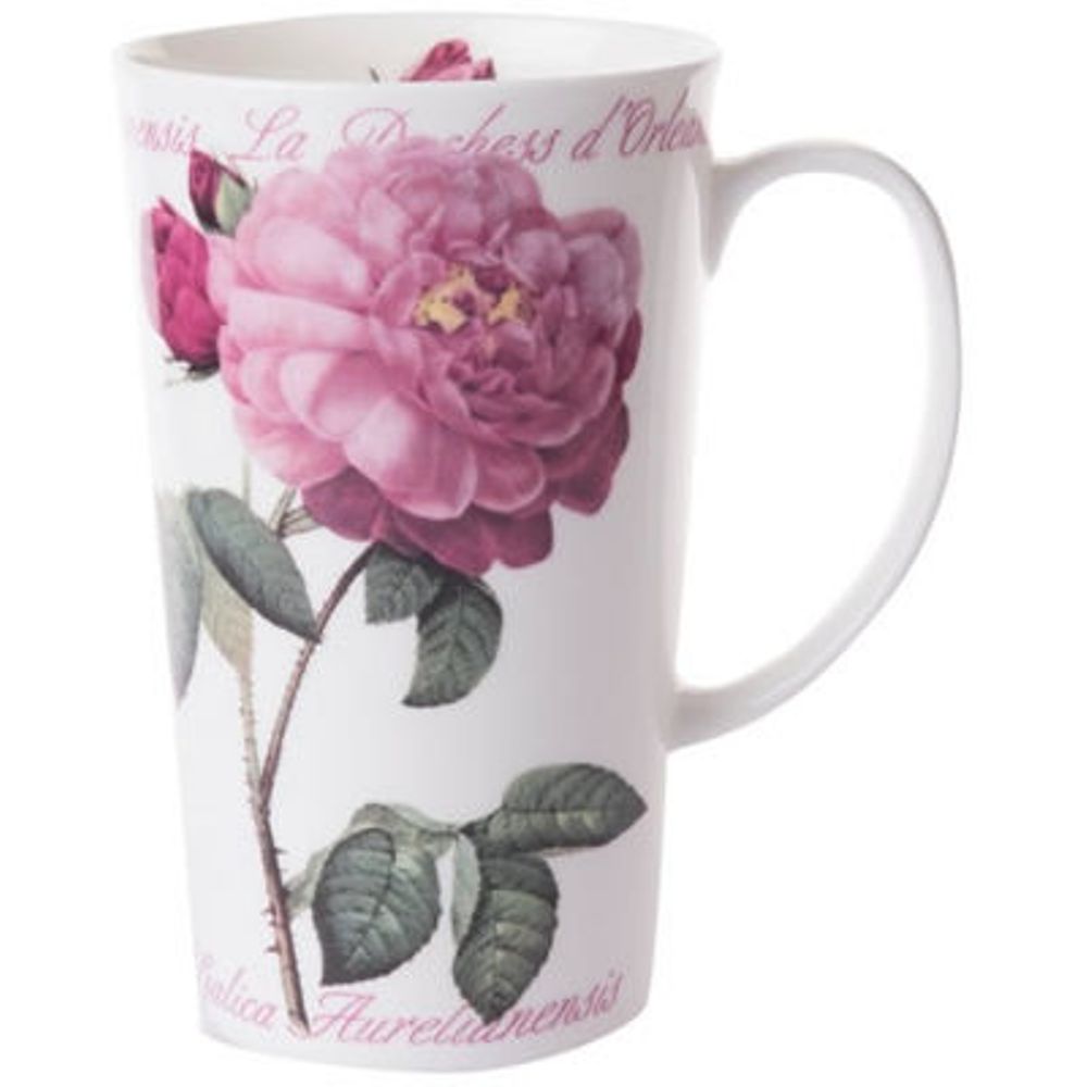 Roy Kirkham LATTE MUG 600 ML.-VERSAIL - Set of 6, Bone China Made in England