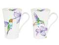 Roy Kirkham LATTE MUG 600ML-HUMMBIRDS  - Set of 6, Bone China Made in England