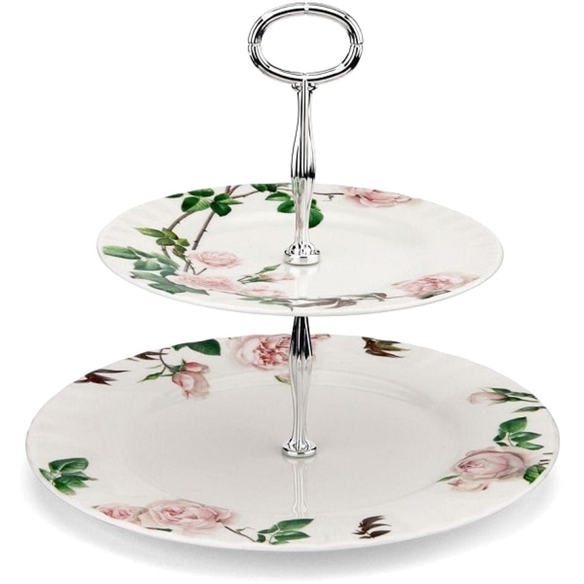 Roy Kirkham  2 TIER CAKE STAND DAVID AUSTIN, ENGROSE