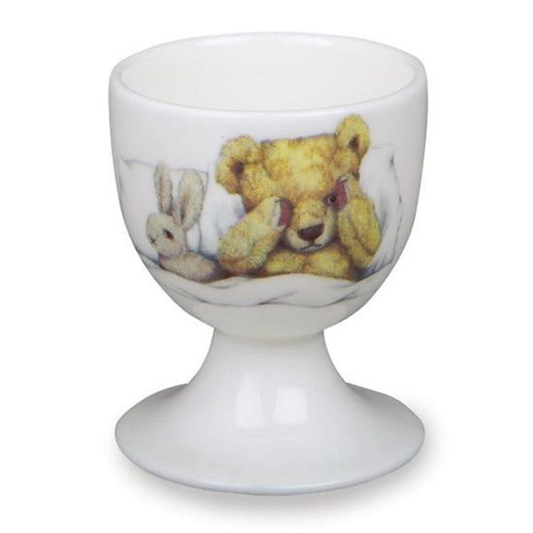 Roy Kirkham - Gift Boxed Eggcup - Teddy Time, Bone China Ceramic Made in England