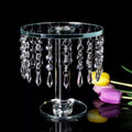 Jiallo Chandelier crystal cake stand 9" diameter
