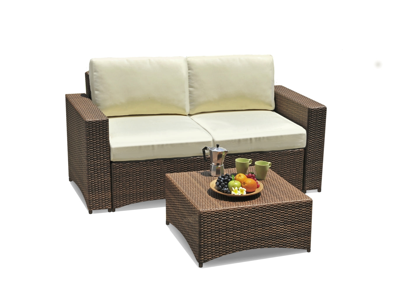 Studio Shine Collection Modular Loveseat set