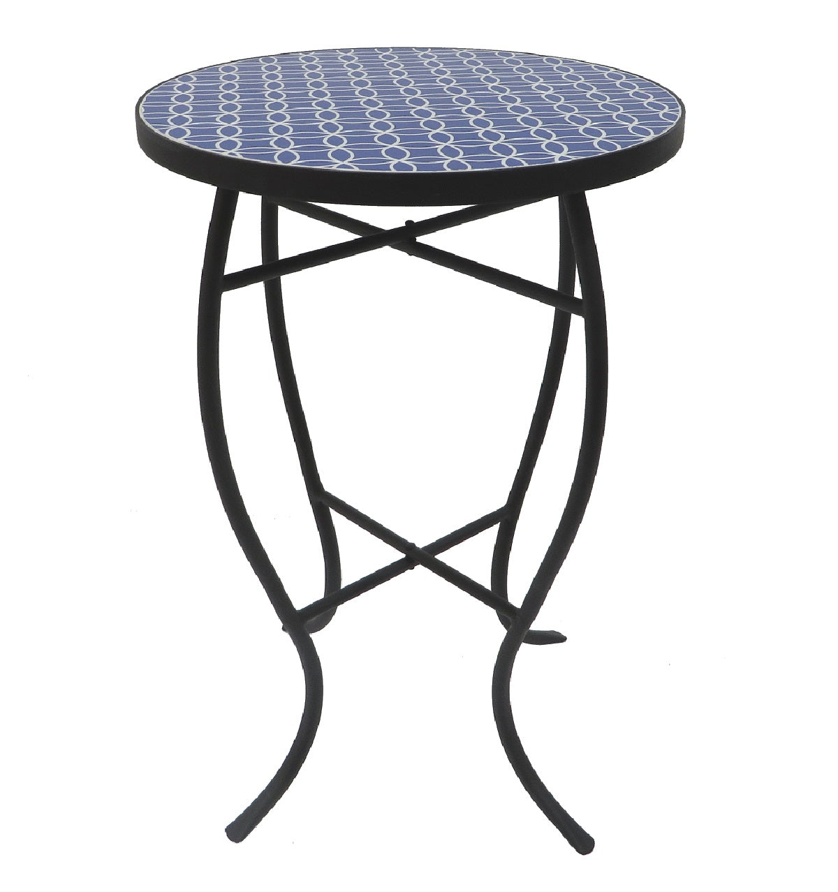 Mosaic Art Collection Alpine Accent Table